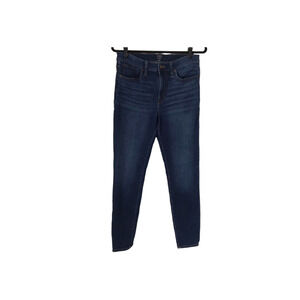 J Crew Womens Jeans Size 29 Medium Wash 9" High Rise Skinny Stretch Denim